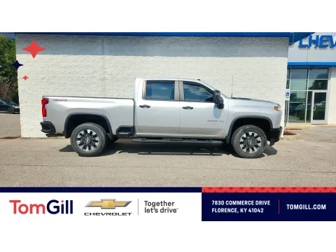 Silver 2021 Chevrolet Silverado 2500 HD Custom for sale in Florence, KY