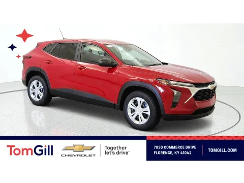 Red 2026 Chevrolet Trax LS for sale in Florence, KY