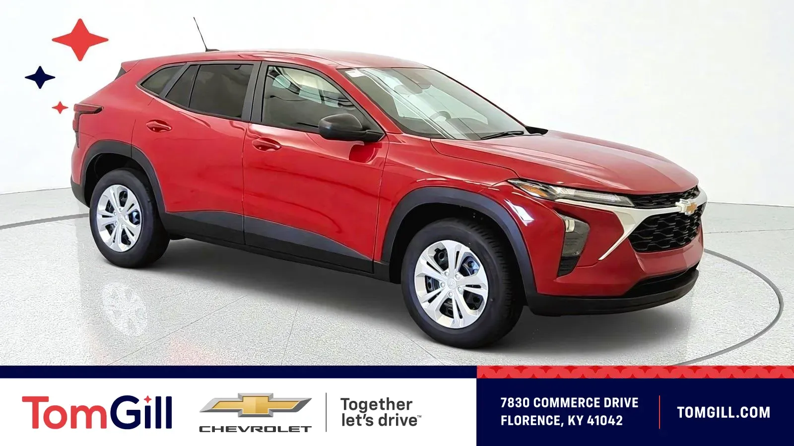 Red 2026 Chevrolet Trax LS for sale in Florence, KY