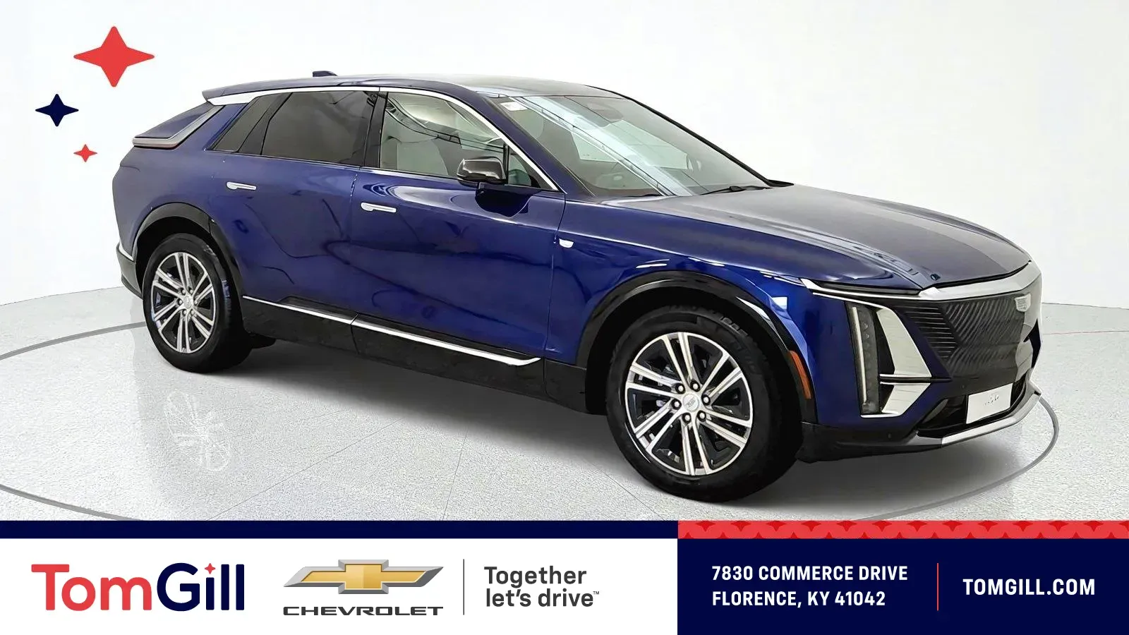 Blue 2024 Cadillac LYRIQ Luxury for sale in Florence, KY