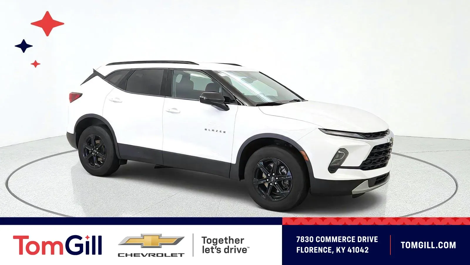 White 2023 Chevrolet Blazer LT for sale in Florence, KY