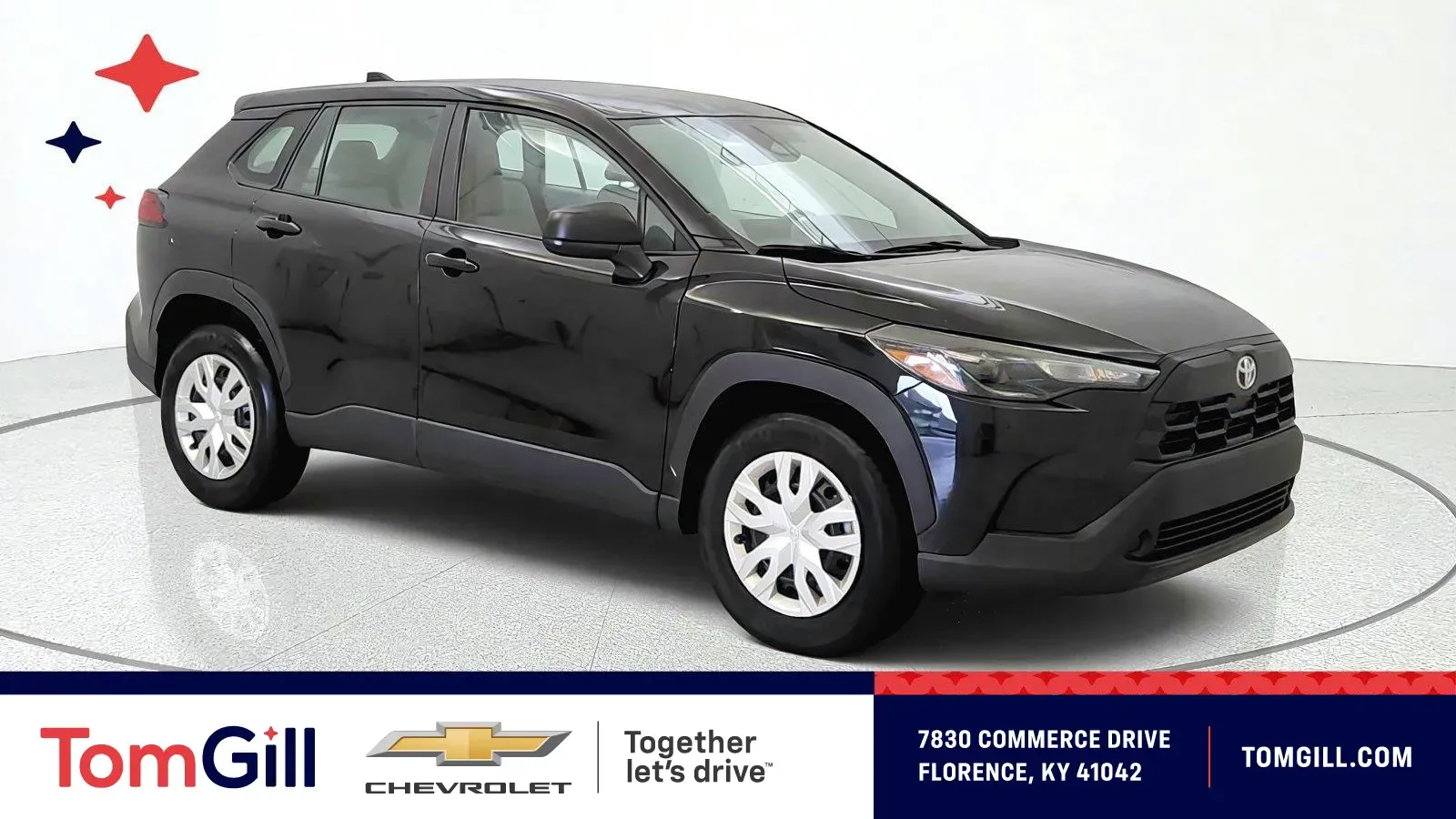 Black 2026 Toyota Corolla Cross L for sale in Florence, KY