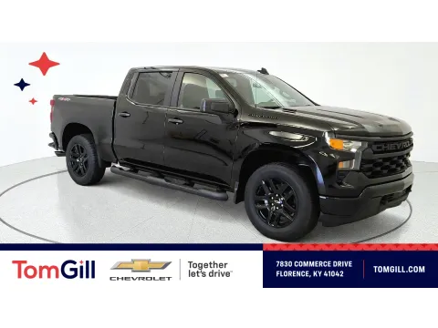 Black 2026 Chevrolet Silverado 1500 Custom for sale in Florence, KY