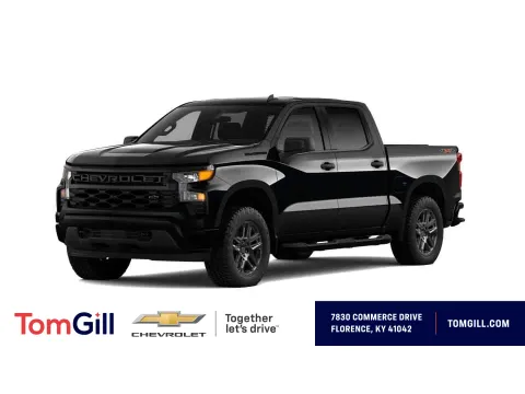 Black 2026 Chevrolet Silverado 1500 Custom for sale in Florence, KY