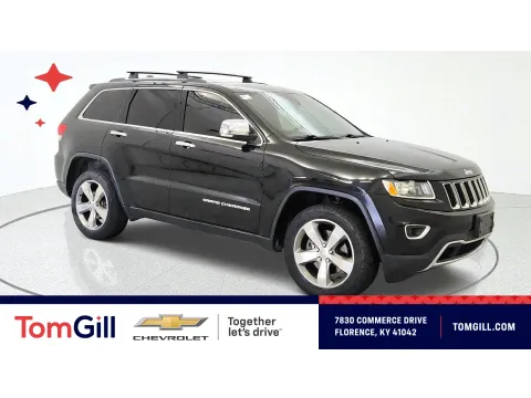 Black 2015 Jeep Grand Cherokee Limited for sale in Florence, KY