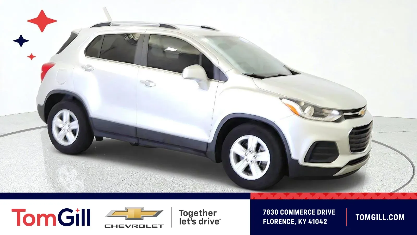 Silver 2020 Chevrolet Trax LT for sale in Florence, KY