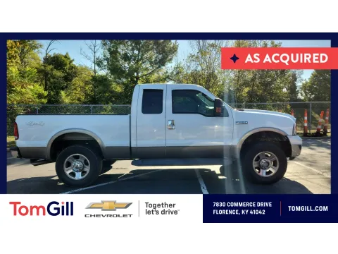 White 2006 Ford Super Duty F-250 Lariat for sale in Florence, KY
