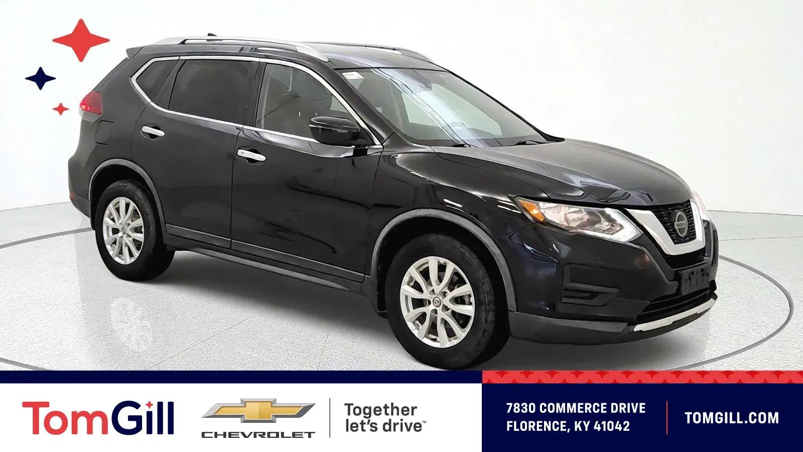 Black 2020 Nissan Rogue SV for sale in Florence, KY