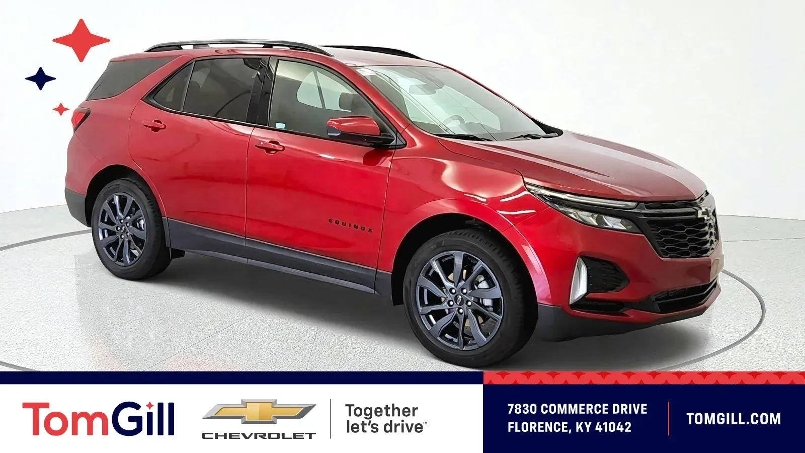 Red 2024 Chevrolet Equinox RS for sale in Florence, KY