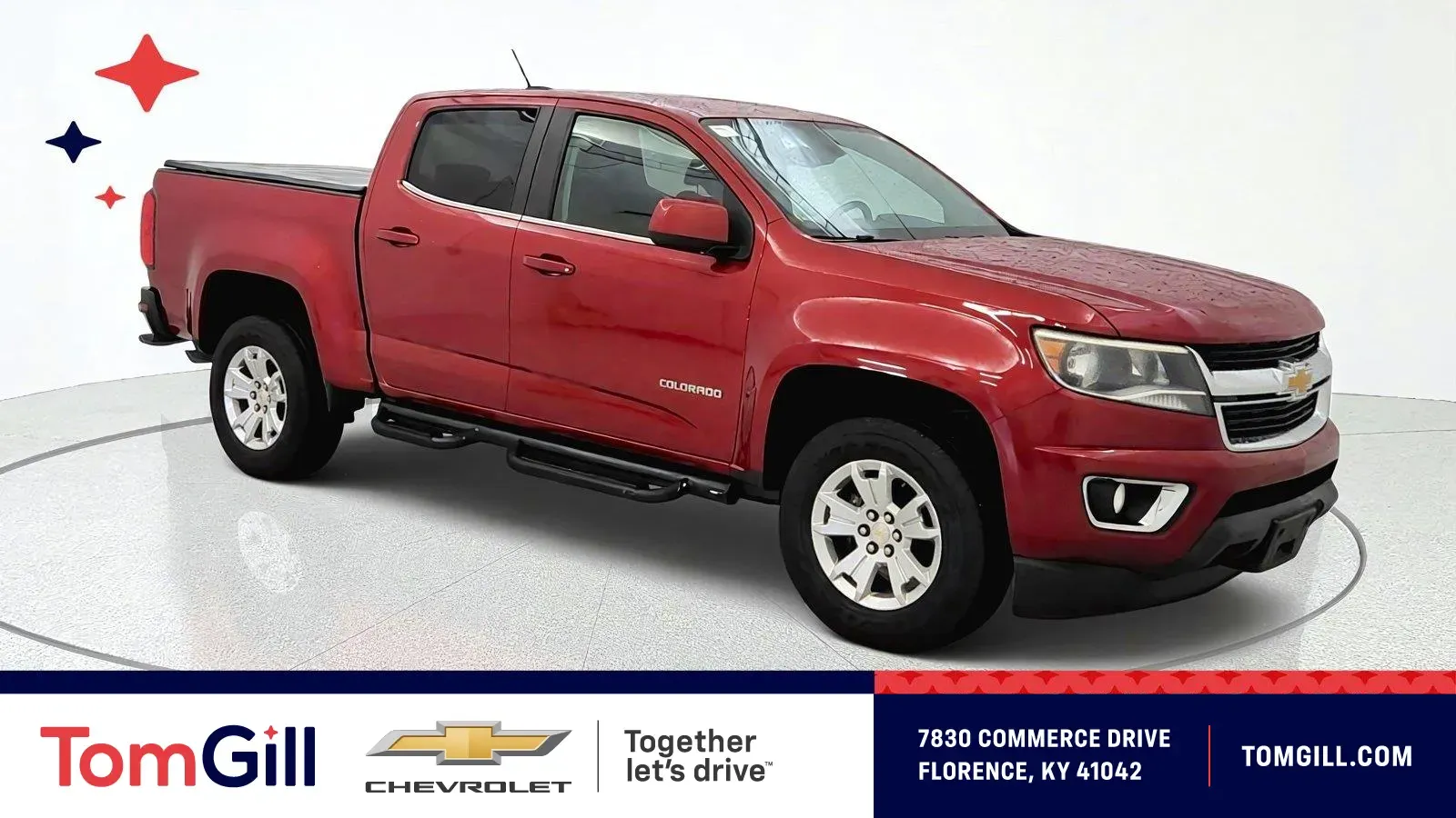 Red 2015 Chevrolet Colorado 2WD LT for sale in Florence, KY