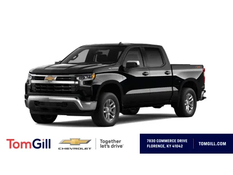 Black 2026 Chevrolet Silverado 1500 LT (2FL) for sale in Florence, KY