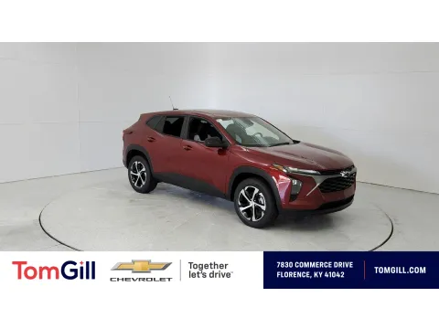Red 2025 Chevrolet Trax 1RS for sale in Florence, KY
