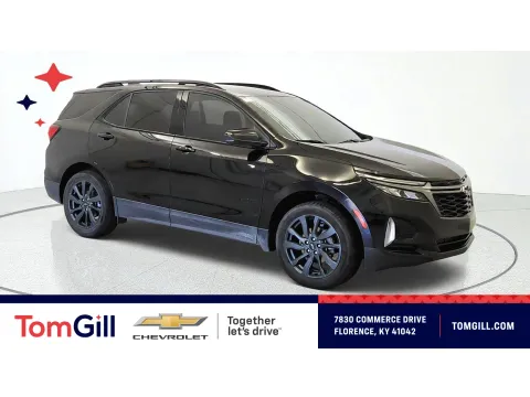 Black 2023 Chevrolet Equinox RS for sale in Florence, KY