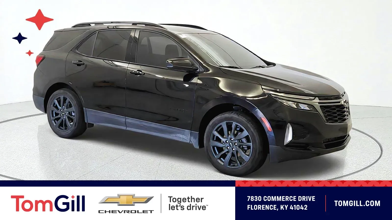 Black 2023 Chevrolet Equinox RS for sale in Florence, KY