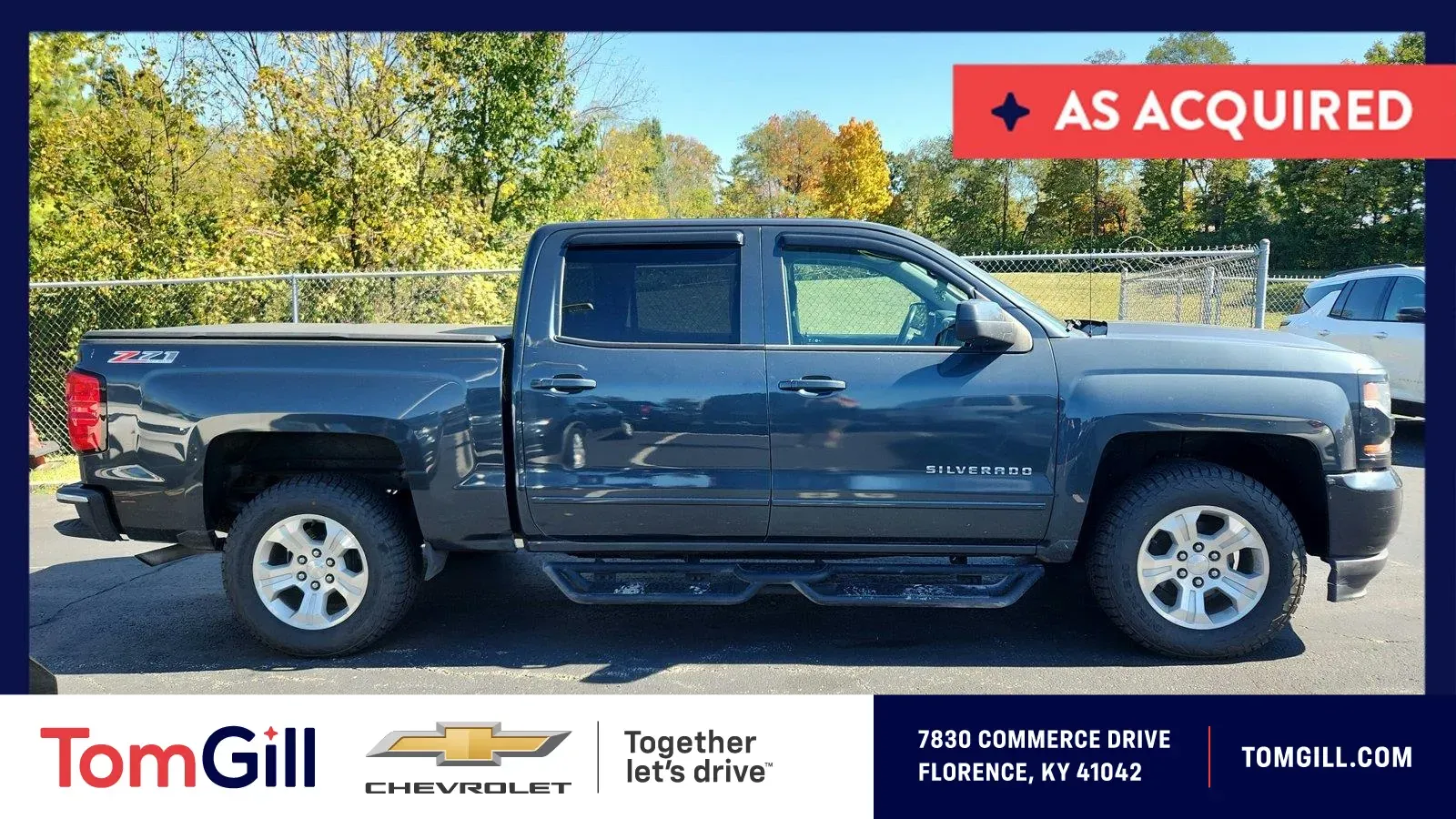 Gray 2017 Chevrolet Silverado 1500 LT for sale in Florence, KY