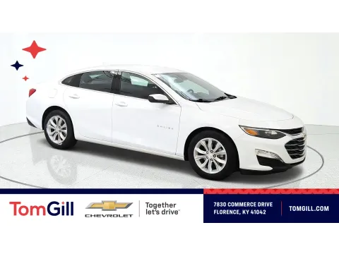 White 2025 Chevrolet Malibu LT for sale in Florence, KY