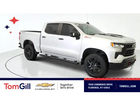 Silver 2022 Chevrolet Silverado 1500 LT Trail Boss for sale in Florence, KY