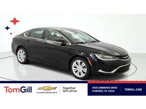 Black 2016 Chrysler 200 Limited for sale in Florence, KY