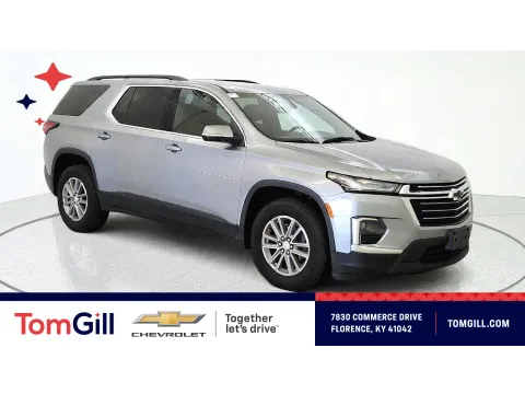 Gray 2023 Chevrolet Traverse LT Cloth for sale in Florence, KY