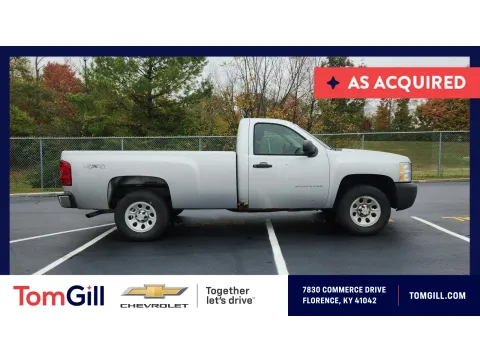 Silver 2012 Chevrolet Silverado 1500 Work Truck for sale in Florence, KY