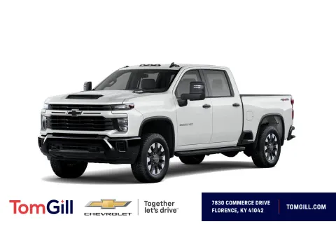 White 2026 Chevrolet Silverado 2500 HD Custom for sale in Florence, KY