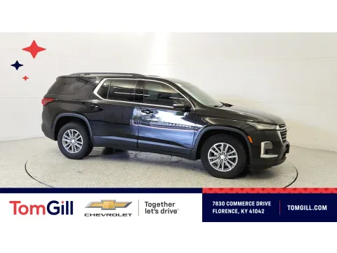 Black 2022 Chevrolet Traverse LT Leather for sale in Florence, KY