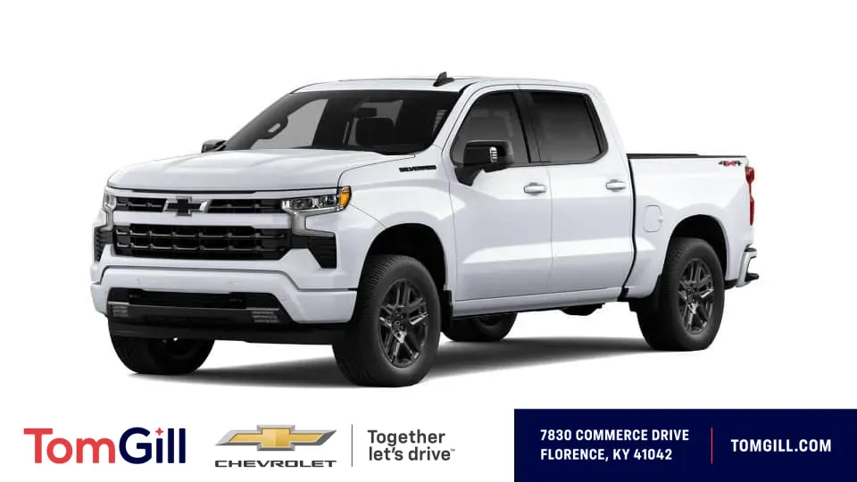 White 2026 Chevrolet Silverado 1500 RST for sale in Florence, KY