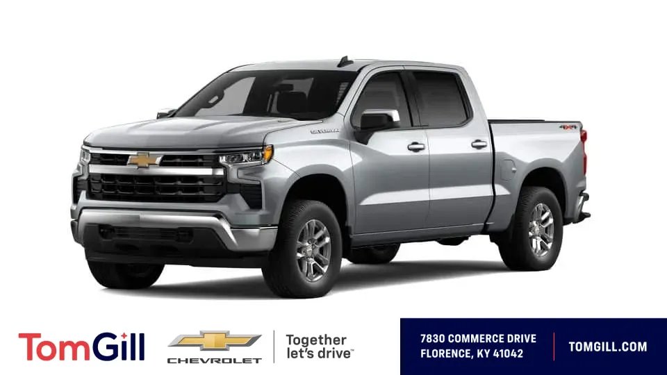 Gray 2026 Chevrolet Silverado 1500 LT (2FL) for sale in Florence, KY
