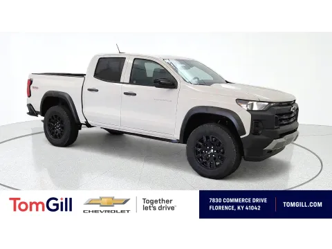 White 2026 Chevrolet Colorado 4WD Trail Boss for sale in Florence, KY
