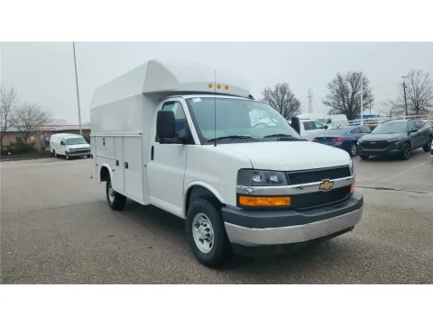 Photos of 2025 Chevrolet Express Cutaway 3500 Van 139 for sale in Florence, KY at Tom Gill Chevrolet