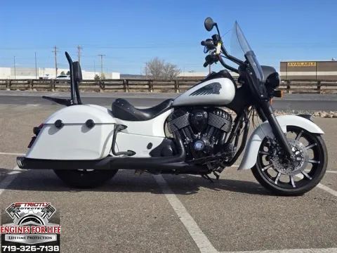 White 2019 Indian Springfield Dark Horse for sale in Pueblo West, CO