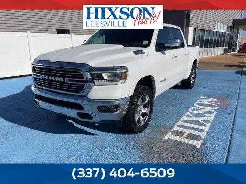 White 2022 Ram 1500 Laramie for sale in Alexandria, LA