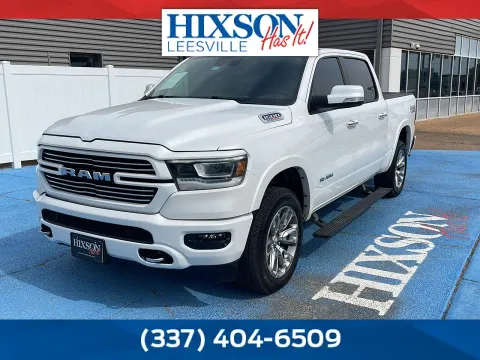 White 2022 Ram 1500 Laramie for sale in Alexandria, LA