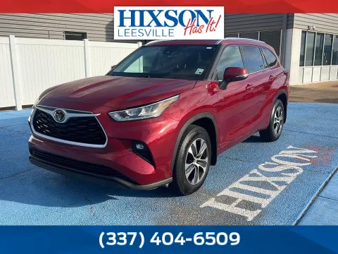 Red 2020 Toyota Highlander XLE for sale in Alexandria, LA