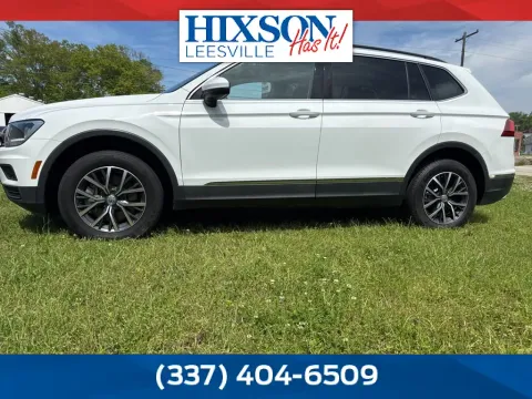 White 2020 Volkswagen Tiguan SE R-Line Black for sale in DeRidder, LA