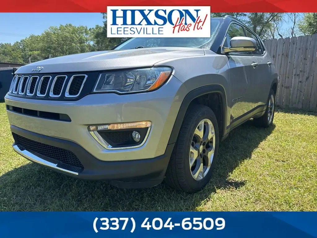 Silver 2020 Jeep Compass Limited for sale in DeRidder, LA