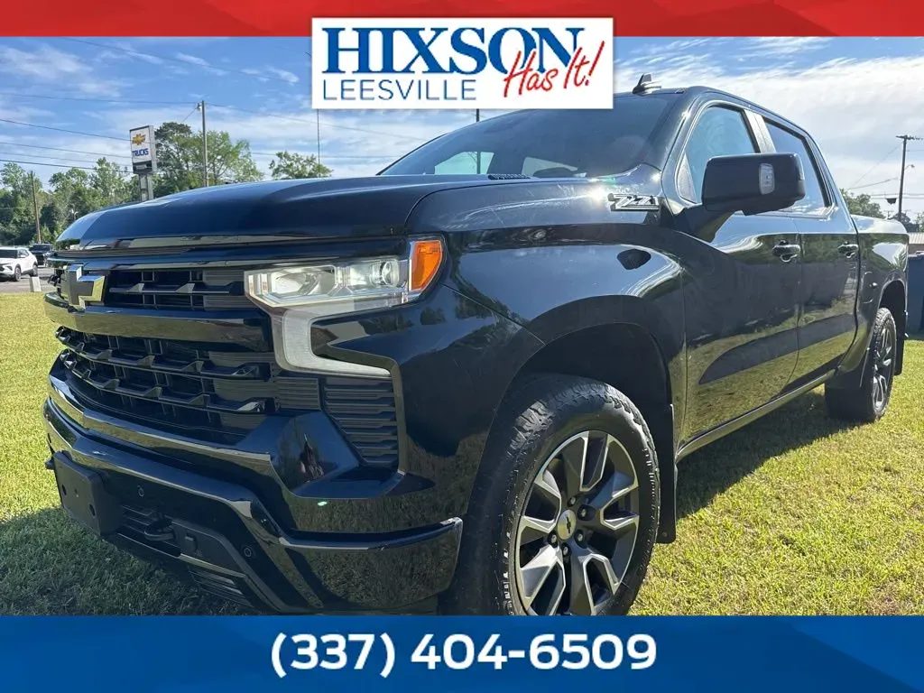 Black 2025 Chevrolet Silverado 1500 RST for sale in DeRidder, LA