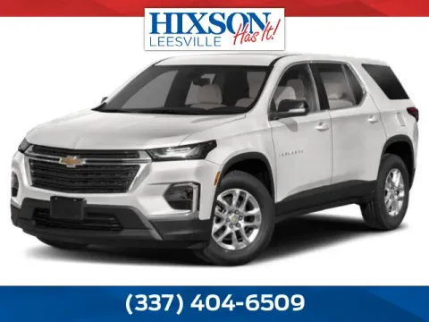 White 2023 Chevrolet Traverse LT Leather for sale in DeRidder, LA