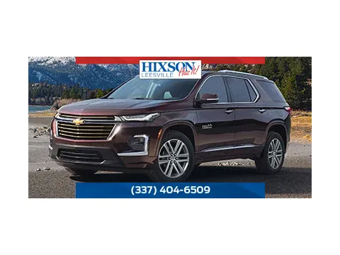 White 2023 Chevrolet Traverse LT Leather for sale in DeRidder, LA