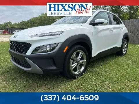 White 2023 Hyundai Kona SEL for sale in DeRidder, LA