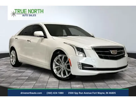 White 2017 Cadillac ATS 3.6L Premium Luxury for sale in Fort Wayne, IN