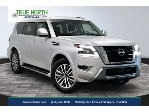 Silver 2021 Nissan Armada SL for sale in Fort Wayne, IN