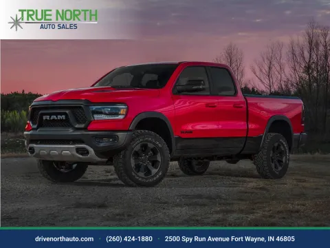 Red 2021 Ram 1500 Laramie for sale in Fort Wayne, IN