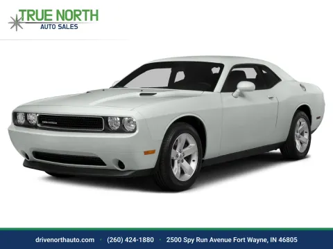 Black 2014 Dodge Challenger SXT for sale in Fort Wayne, IN