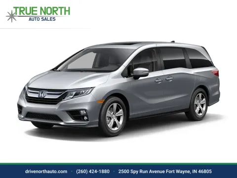Red 2019 Honda Odyssey EX-L for sale in Fort Wayne, IN