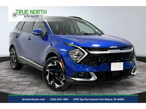 Blue 2023 Kia Sportage SX-Prestige for sale in Fort Wayne, IN