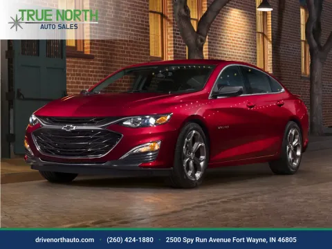 Silver 2020 Chevrolet Malibu LT for sale in Fort Wayne, IN