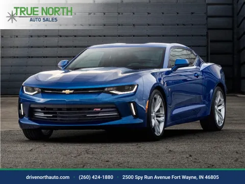 Black 2017 Chevrolet Camaro 1LT for sale in Fort Wayne, IN