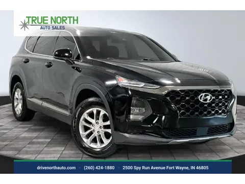 Black 2019 Hyundai Santa Fe SE for sale in Fort Wayne, IN