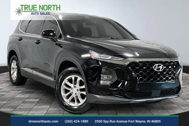 Black 2019 Hyundai Santa Fe SE for sale in Fort Wayne, IN